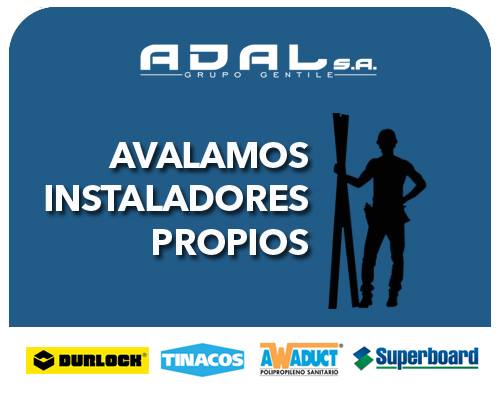 Durlock Superboard Isover Awaduct en Adal S.A.